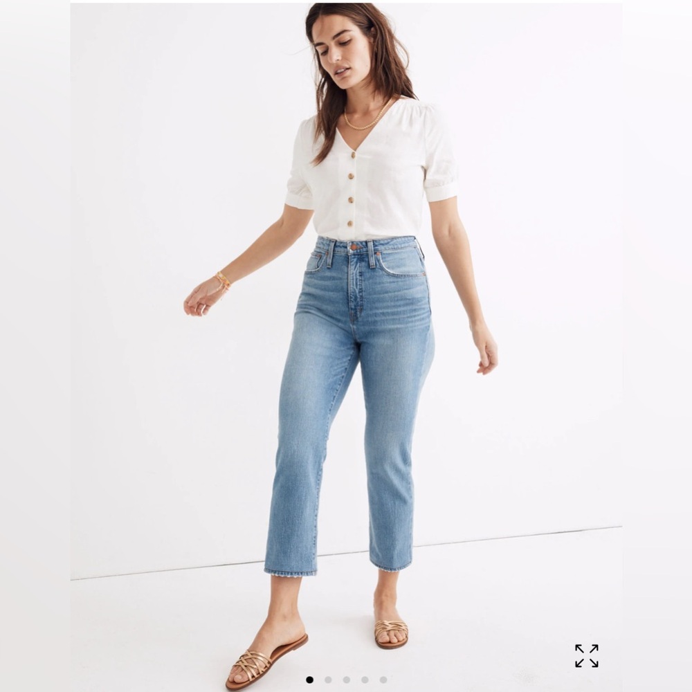 Madewell Light Blue Ankle & Cropped Jeans
